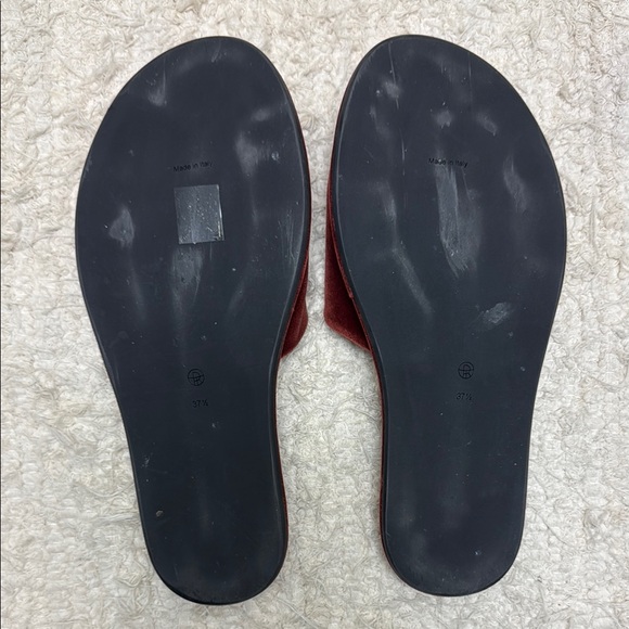 The Row Velvet Slides - Picture 3 of 4